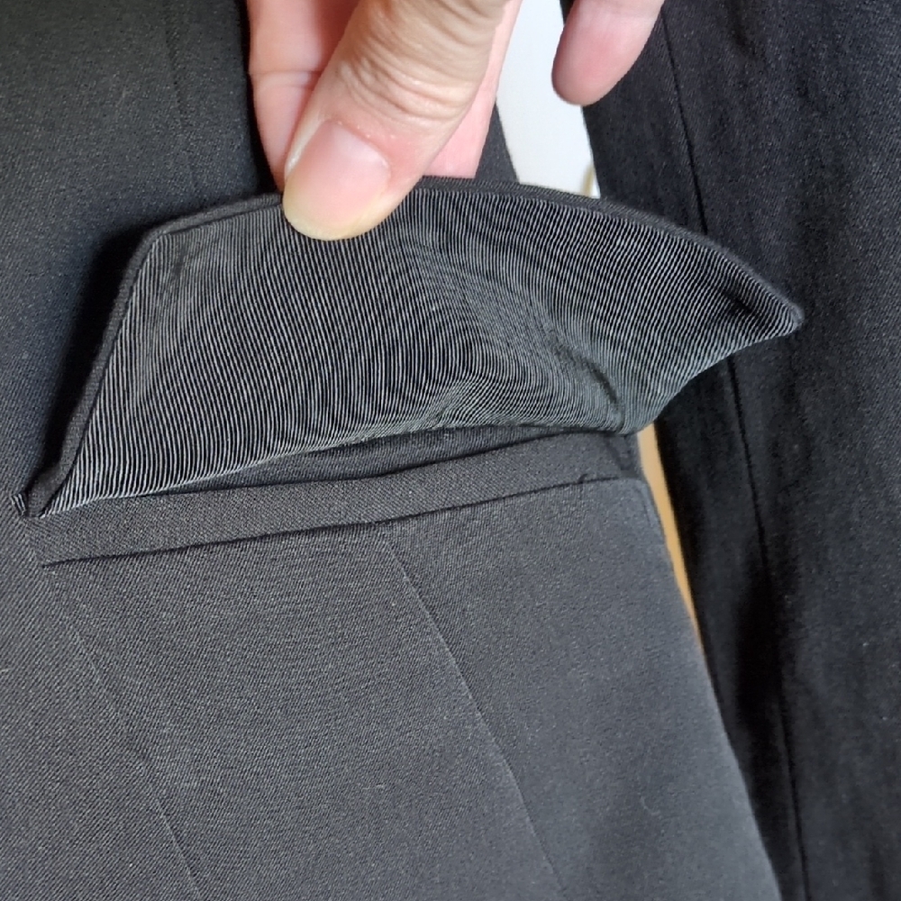 White House Black Market Classic Black Blazer - Picture 5 of 7
